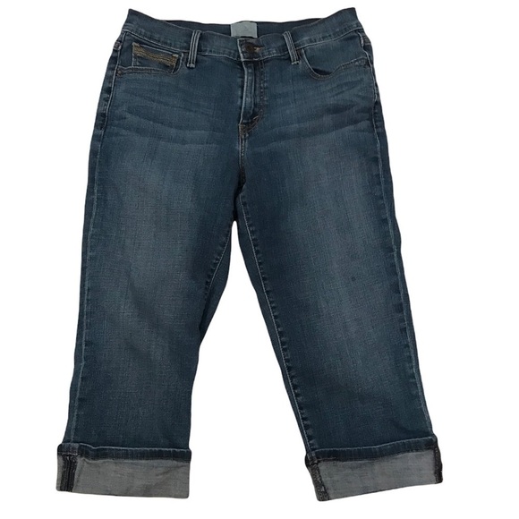 Levi’s Women’s Denim Cuff 515 Capri Jeans Size 6 - Picture 1 of 5